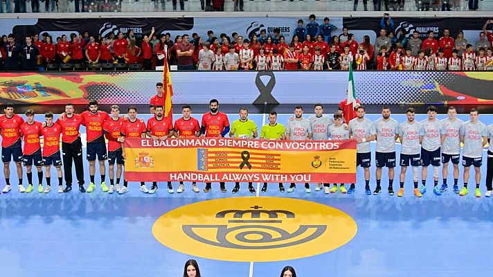 Balonmano - Ian Tarrafeta salva a España en los minutos finales contra Italia