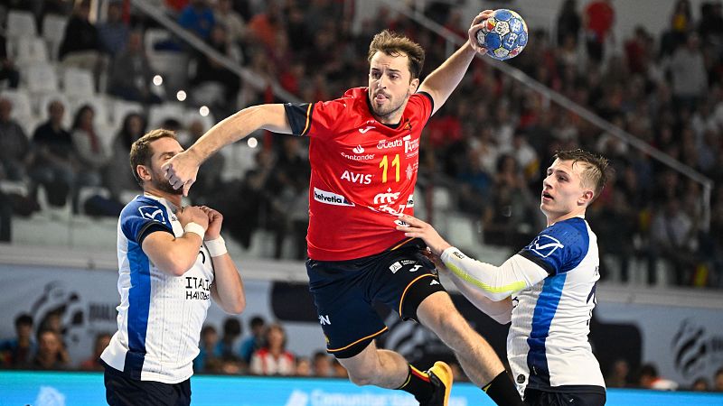 Balonmano - Clasificacin Campeonato de Europa Masculino. 1 Jornada: Espaa - Italia  - ver ahora