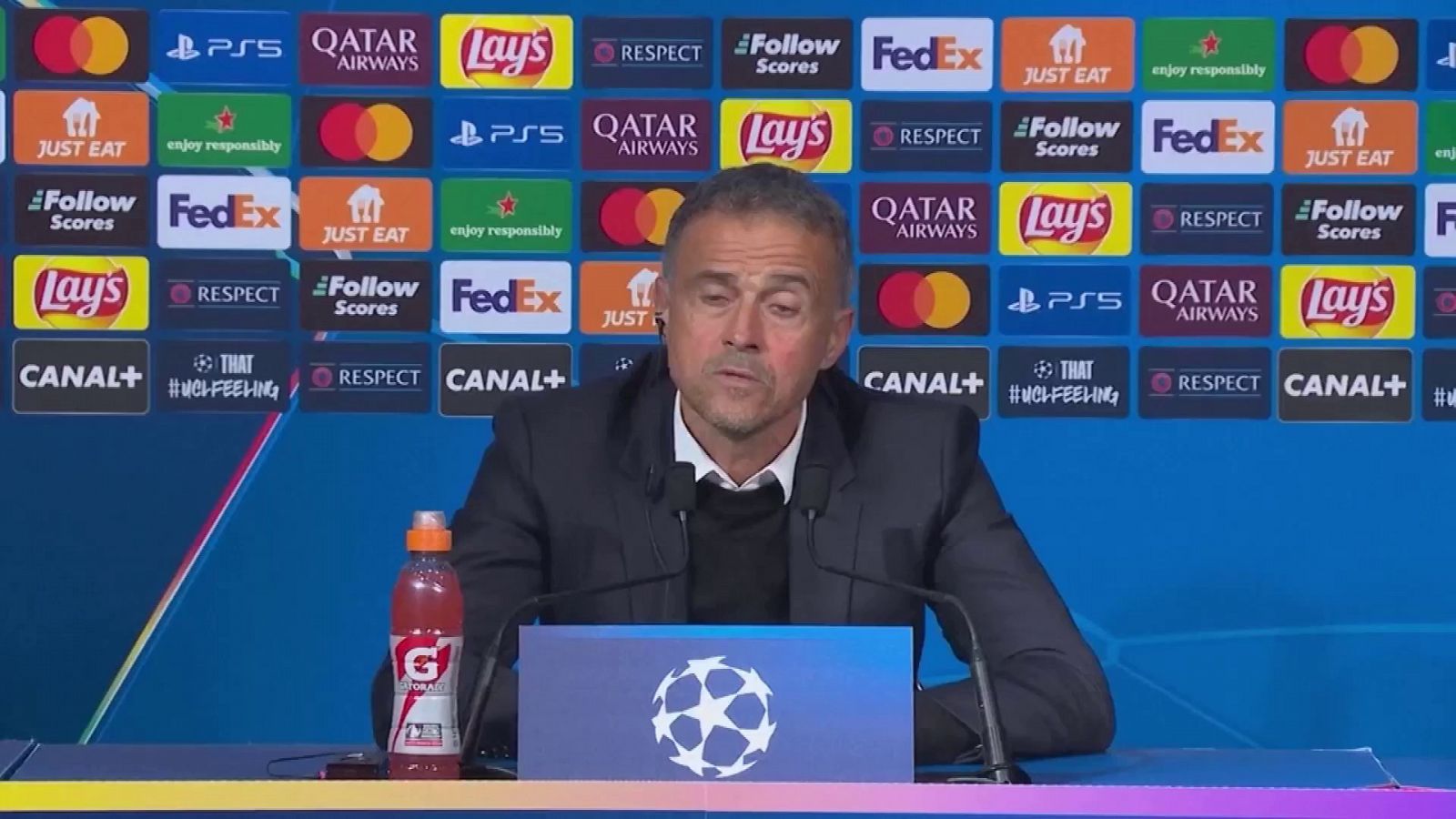 PSG - Atlético Madrid Champions: rueda de prensa de Luis Enrique