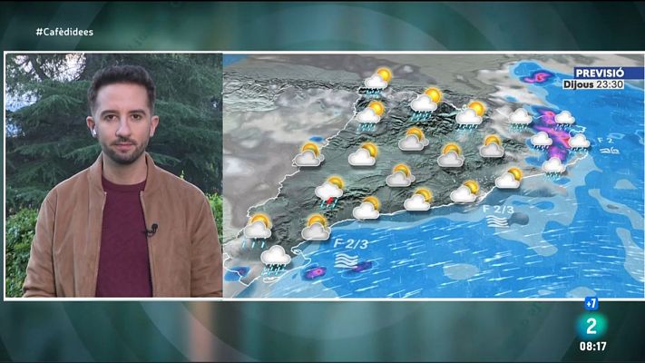 El temps - Nous ruixats, tempestes i més fresca