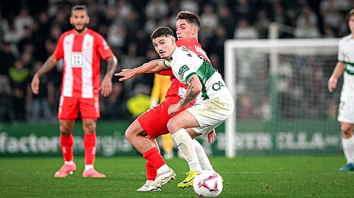 Elche-Almería: resumen del partido de la 14ª jornada de Liga