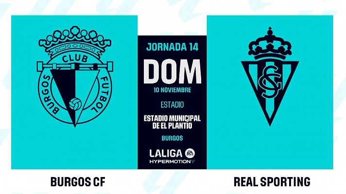 Burgos-Sporting de Gijón: resumen del partido de la 14ª jornada de Liga