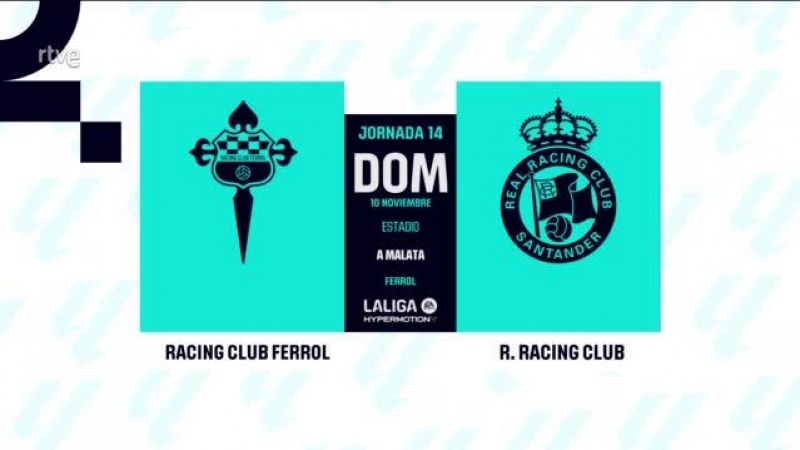 Racing de Ferrol-Racing de Santander: resumen del partido de la 14 jornada de Liga | Segunda