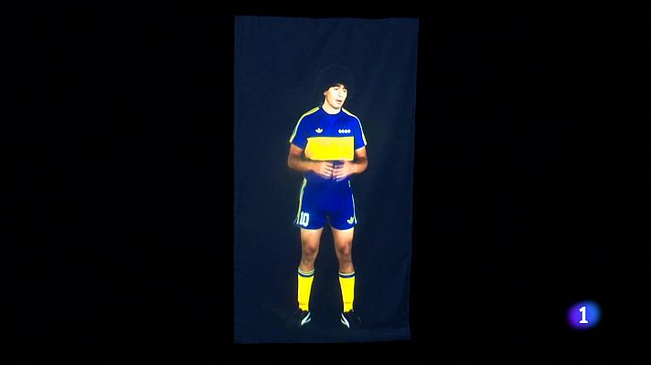 L'Informatiu - Maradona torna a Barcelona amb l'exposició 'Diego Vive'