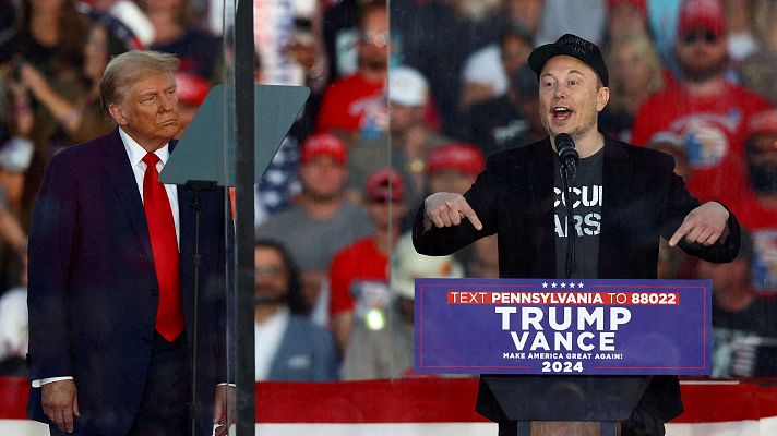 Telediario 2 - Trump prepara a su nuevo equipo para su regreso a la Casa Blanca