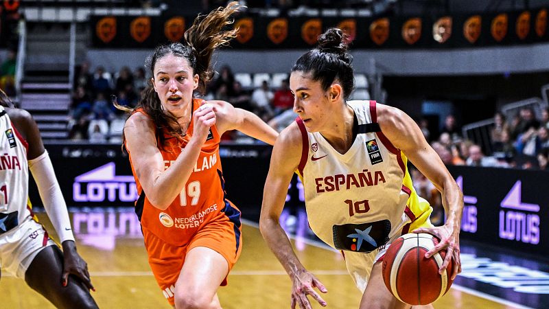 Mara Conde lidera a Espaa contra Pases Bajos con sus 17 puntos - Baloncesto en RTVE | Ver