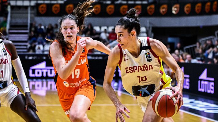 Baloncesto en RTVE - Clasificación Campeonato de Europa Femenino. 3ª Jornada: España - Países Bajos