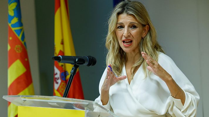 La hora de La 1 - Yolanda Díaz, sobre la DANA: "El Gobierno está desplegando todos los mecanismos. No hay que despedir a nadie"