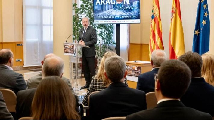 Aragón canaliza la ayuda a Valencia por la DANA