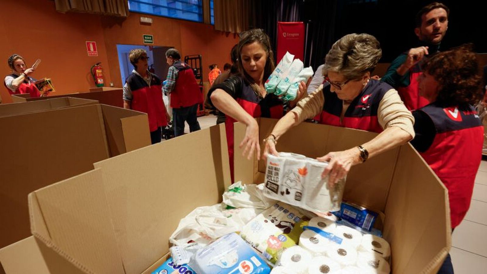 Dana, los voluntarios aragoneses se desplazan a Valencia - Noticias Aragón | Ver