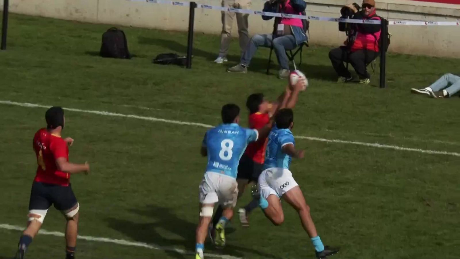 Increíble ensayo de la selección española de rugby