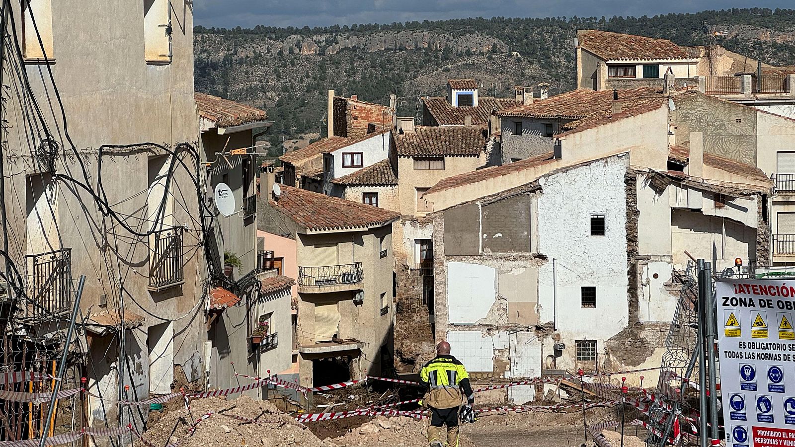 La difícil tarea de reconstruir Letur, arrasado por la DANA