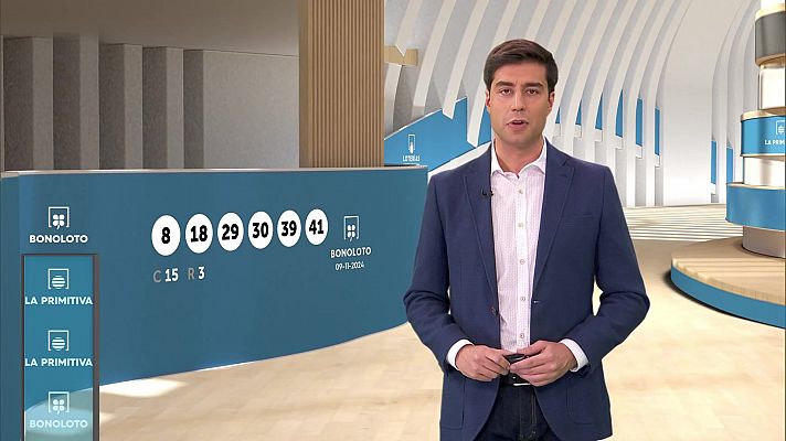 Loterías - Sorteo de la Bonoloto y Primitiva del 09/11/2024