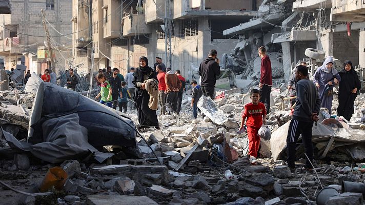 Telediario Fin de Semana - La ONU considera "sitiado" el norte de Gaza por los ataques israelíes