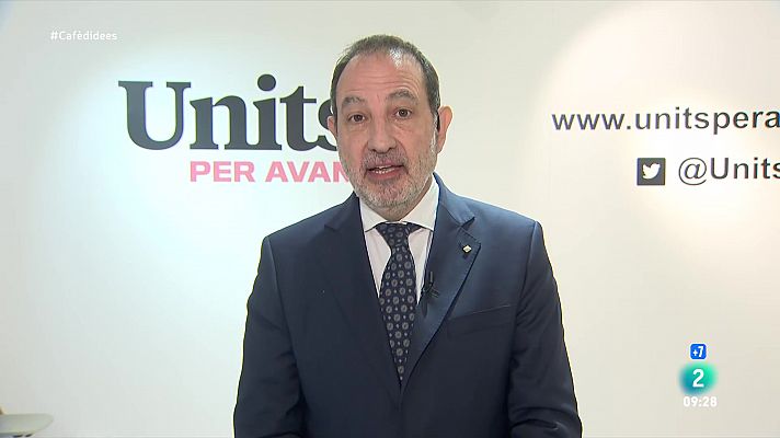 Cafè d'idees - Espadaler veu "altament improbable" tenir pressupostos l'1 de gener