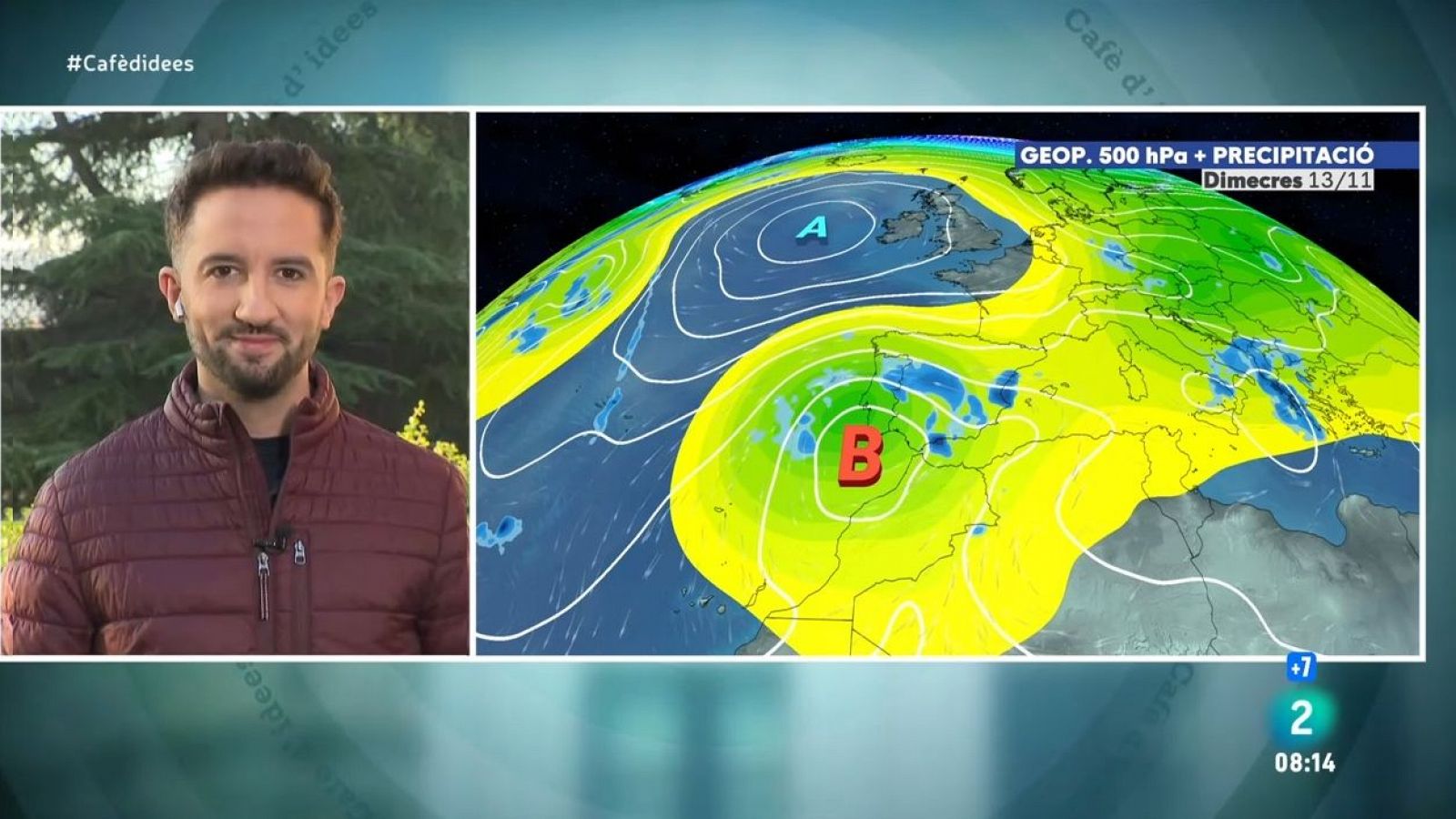 El Temps - Arriba el fred i a l'espera d'alguns ruixats - El temps | Veure
