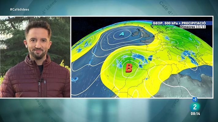 El temps - Arriba el fred i a l'espera d'alguns ruixats