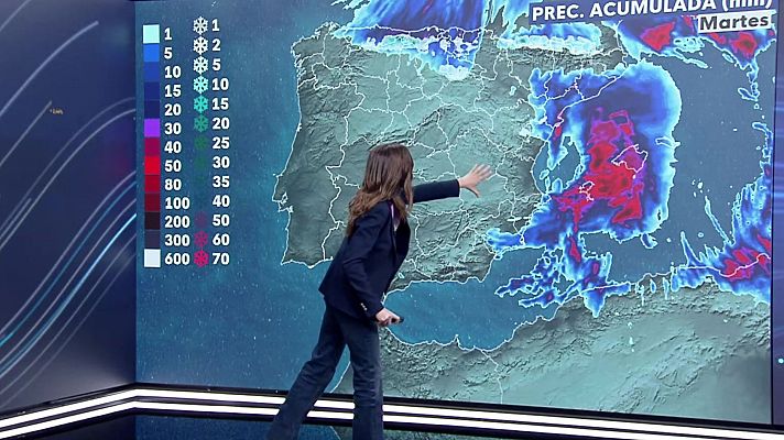 El tiempo - Las máximas aumentan en Galicia y descensos ligeros en el resto. Las mínimas descienden en Galicia y Canarias