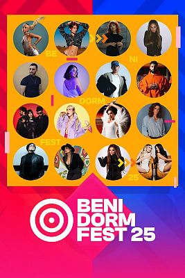 Conoce a los 16 concursantes del 'Benidorm Fest 2025'