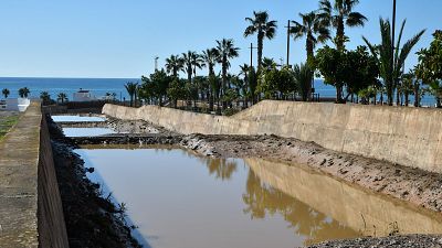 Las lluvias torrenciales en Almera provocan rescates y daos materiales