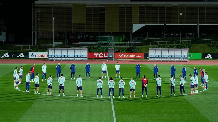 Morata y Pau Torres, ausentes en el entrenamiento a puerta abierta de la selección española