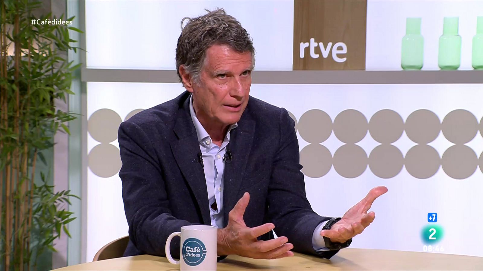 Jaume Guardiola: "No m'agradaria l'opa del BBVA al Sabadell" | Veure