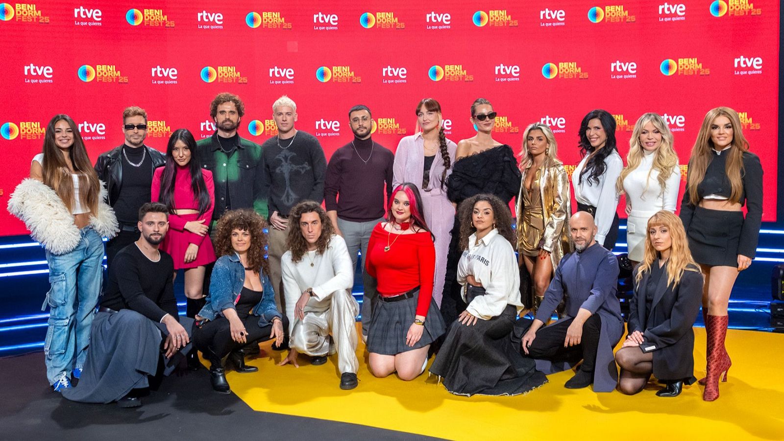 Benidorm Fest 2025: RTVE presenta a los 16 artistas que formarán parte de la cuarta edición del festival