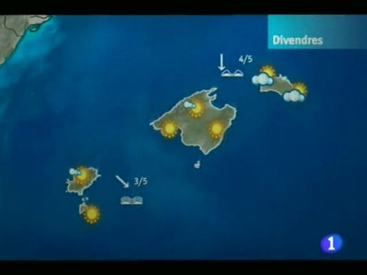 Informatiu Balear - El temps a les Illes Balears - 03/01/13