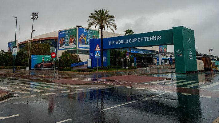 Aplazada al viernes la jornada inaugural de la Copa Billie Jean King por la DANA en Málaga