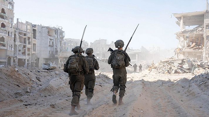 Telediario 1 - Israel anuncia planes para anexionarse Gaza y Cisjordania