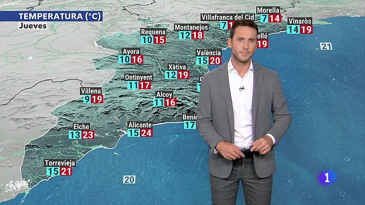 L'informatiu - Comunitat Valenciana - El tiempo en la Comunitat Valenciana - 13/11/2024