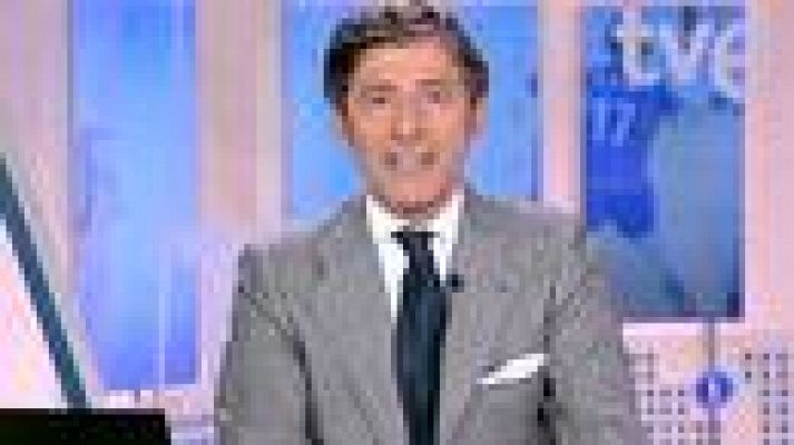 Telediario 1 - Hombrados, candidato a presidente de la Federación