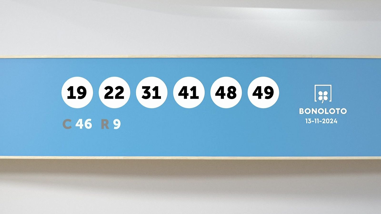 Sorteo de la Lotería Bonoloto del 13/11/2024 - Ver ahora