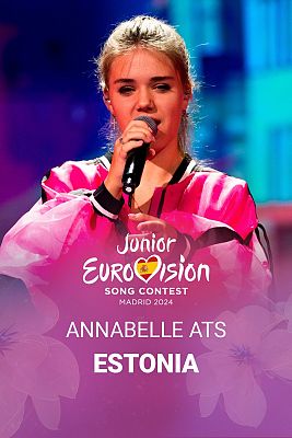 Eurovisión Junior - Estonia: Annabelle Ats canta "Tänavad"