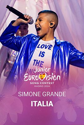 Eurovisión Junior - Simone Grande canta "Pigiama party"