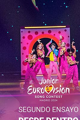 Así fue el segundo ensayo de Chloe en Eurovisión Junior 2024