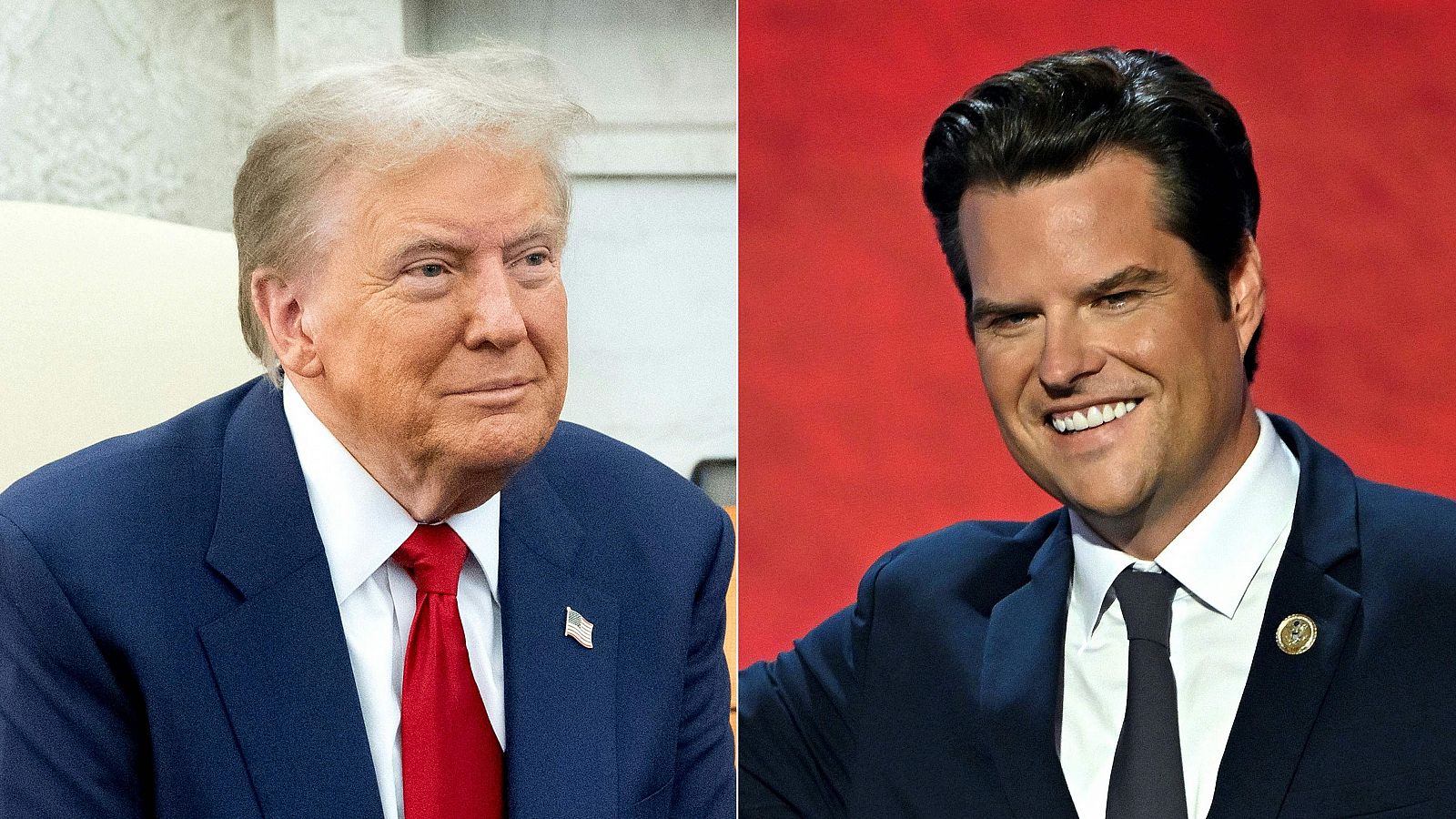 Trump propone a Matt Gaetz, acusado de tráfico sexual, como el próximo fiscal general