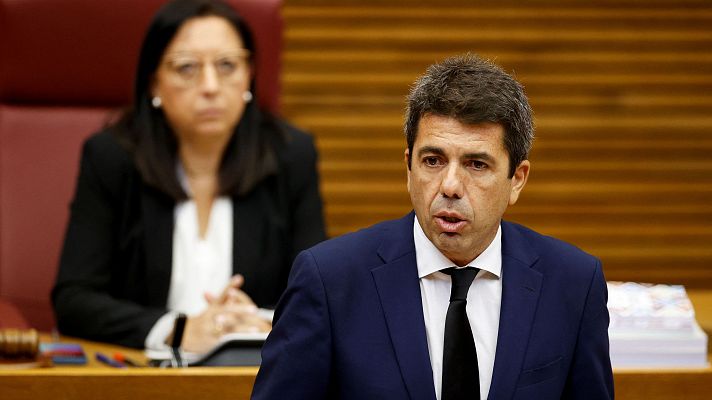 Mazón anuncia una comisión de investigación por la tragedia de la DANA en las Corts y pide una en el Congreso