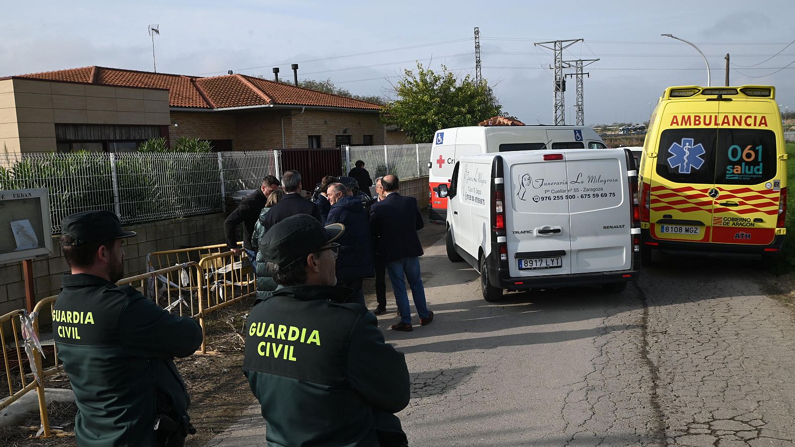 Mueren al menos diez personas en un incendio en una residencia de mayores de Villafranca de Ebro, Zaragoza