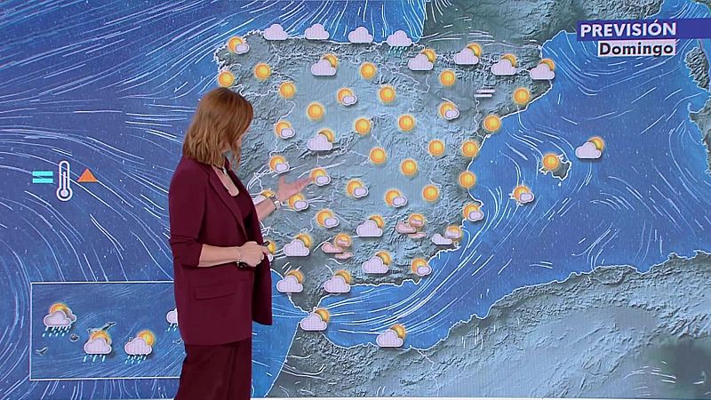 Predominan los ascensos térmicos, más las máximas en el sudoeste y Cantábrico interior - ver ahora