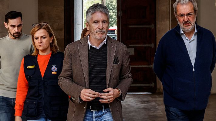 Telediario Fin de Semana - Marlaska niega un "apagón informativo" el día de la DANA y el PP pide al Gobierno que "reconozca errores"