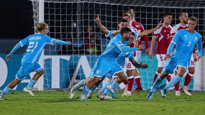 San Marino sueña: empata en el 90' a Gibraltar y puede ascender de división en la Nations League