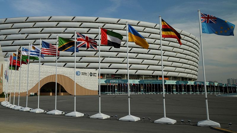 La geopolítica entra en la COP29 de Bakú, Azerbaiyán | Ver
