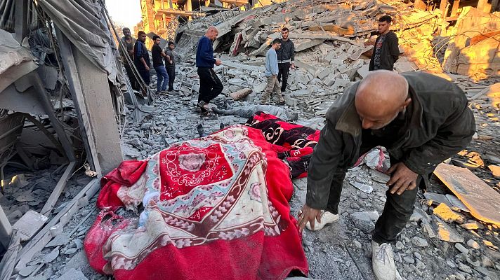 Telediario Fin de Semana - Israel mata al menos a 72 gazatíes en un nuevo ataque sobre Beit Lahia