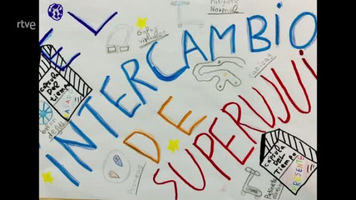 CEIP Nuestra Señora de Los Ángeles 5º. El intercambio de SuperUjui