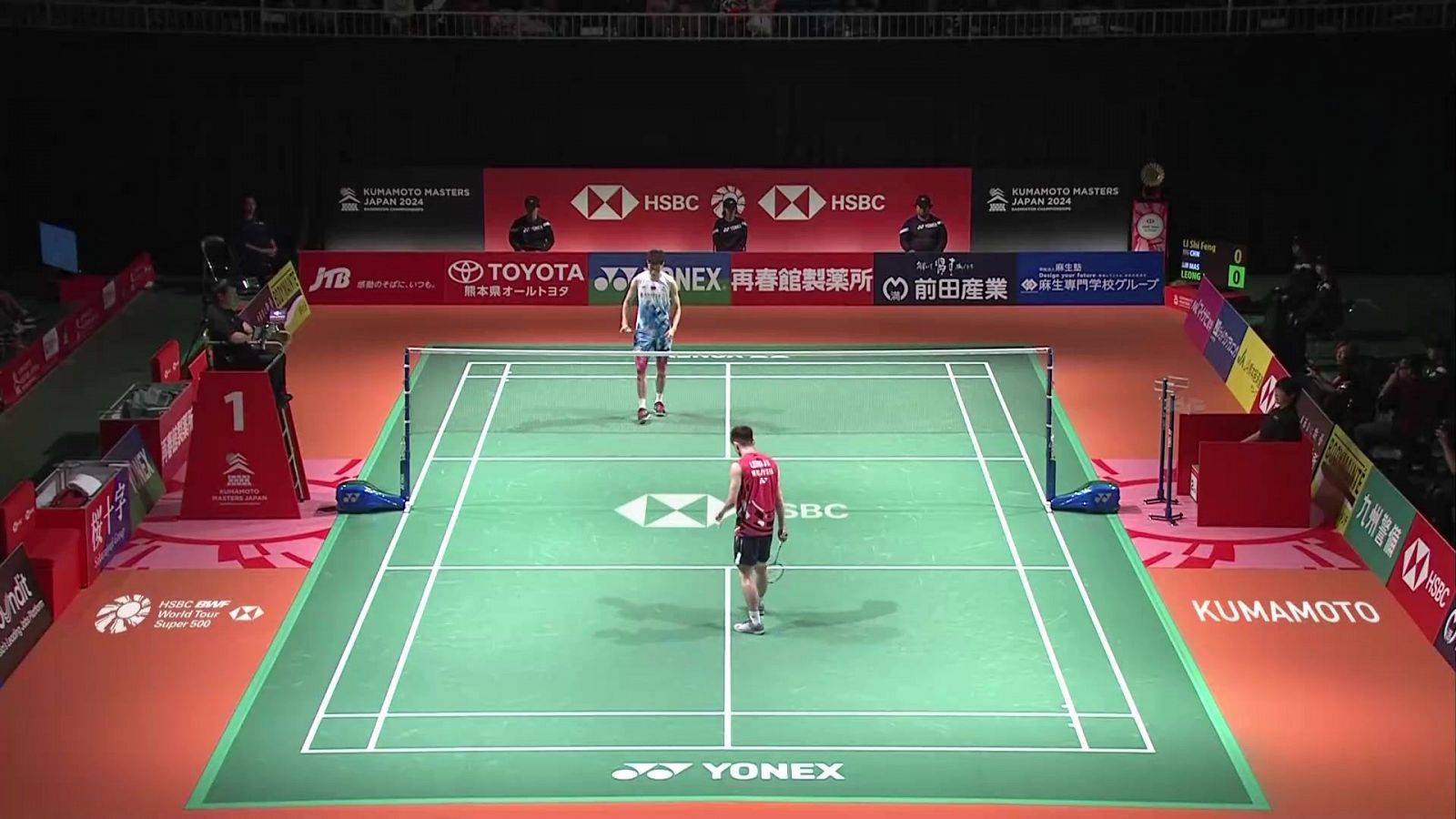 Bádminton - BWF World Tour Super 500 Masters Japón. Final Individual Masculina