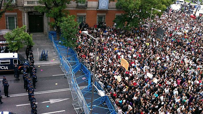 Seis de los 21 acusados de la protesta 'Rodea el Congreso' pactan multas para evitar la cárcel