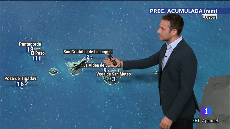 El tiempo en Canarias - 18/11/2024