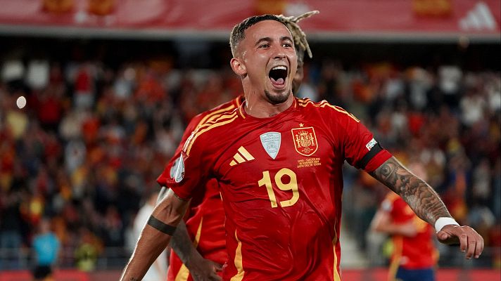 UEFA Nations League - Yeremy Pino: "Ha sido un partido muy especial, no puedo pedir más"