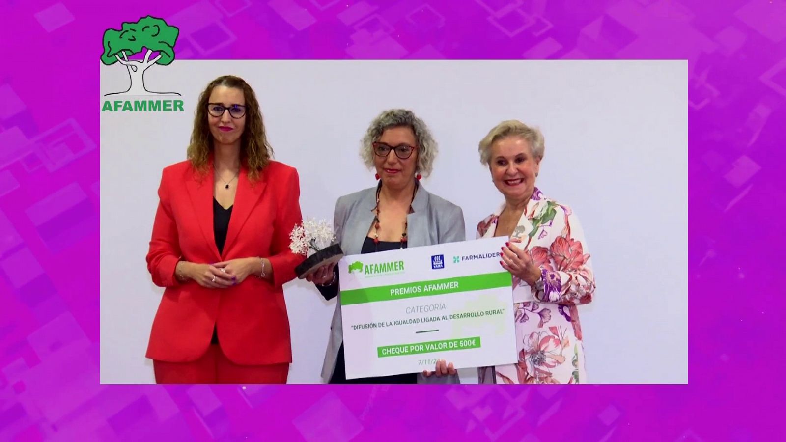 Objetivo Igualdad-Premio de las mujeres rurales de AFAMMER | Ver